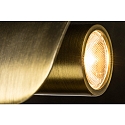Faro wall luminaire LE LED IP20, gold, satined 