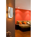 Faro wall luminaire HOMS R7S IP20, white matt 
