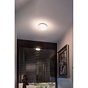 Faro Loftlampe ZON LED IP54, hvid mat 