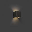 Faro wall luminaire KAMEN G9 IP20, grey 