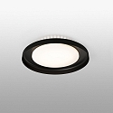 Faro wall and ceiling luminaire DOLME LED IP20, black matt 