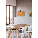 Faro Pendel MAMBO E27 IP20, sort mat 