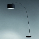 Faro Standerlampe PAPUA E27 IP20, sort mat 