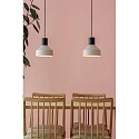 pendant luminaire KOMBO E27 IP20, beige, black matt 
