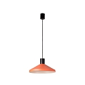 Pendel KOMBO E27 IP20, sort mat, terracotta 