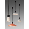 Faro Pendel KOMBO E27 IP20, sort mat, terracotta 