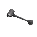 Udend�rs wall luminaire FOC 580 LED IP65, m�rkegr� 