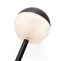 Gulvlampe PICCOLA LED IP65, sort mat 