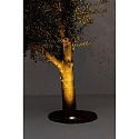 Faro Gulvindbygningslampe GEISER 130 / 38� rund, justerbar, passabel IP67, rustfrit st�l, satin 