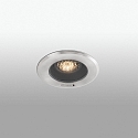 Faro Downlight GEISER 130 / GU10 rund, justerbar GU10 IP67, rustfrit st�l, satin d�mpbar