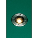Faro Gulvindbygningslampe GEISER 130 / GU10 rund, justerbar GU10 IP67, rustfrit st�l, satin d�mpbar