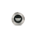 Gulvindbygningslampe GEISER 130 WALLWASHER rund, stiv, asymmetrisk IP67, rustfrit st�l, satin 