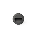 V�gindbygningslampe MINI RACING down, rund, omskiftelig IP44, m�rkegr� 