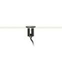 Faro V�gindbygningslampe DANG down, rund IP67, rustfrit st�l, satin 