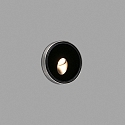 Faro V�gindbygningslampe DANG down, rund IP67, rustfrit st�l, satin 