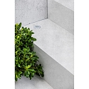 Faro Gulvindbygningslampe CROSBY rund, stiv, passabel IP67, rustfrit st�l, satin 