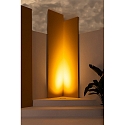 Faro Gulvindbygningslampe SALT rund, asymmetrisk, passabel IP67, rustfrit st�l, satin 