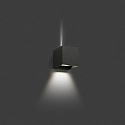 Udendørs wall luminaire OLAN 2-flammer LED IP65, mørkegrå 