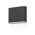 Udendørs wall luminaire ADAY 2-flammer LED IP54, mørkegrå 