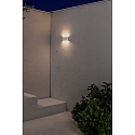 Faro Udendørs wall luminaire ADAY 2-flammer LED IP54, hvid mat 
