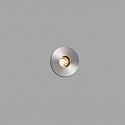 Faro Gulvindbygningslampe GRUND 37 (INCL HONEYCOMB) 700MA rund, stiv, passabel IP67, rustfrit st�l, satin d�mpbar