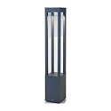 P�lelampe AGRA 650 LED IP55, m�rkegr� 