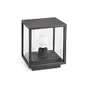 Standerlampe NALA E27 IP54, m�rkegr� 