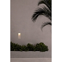 Faro V�gindbygningslampe SOUN 105 down, firkantet, indirekte IP65, hvid mat 