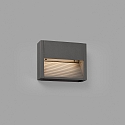 Udendørs wall luminaire GRADA LED IP54, mørkegrå 