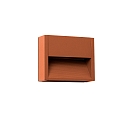 Udendørs wall luminaire GRADA LED IP54, rustbrun 