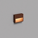 Faro Udendørs wall luminaire GRADA LED IP54, rustbrun 