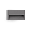Udendørs wall luminaire GRADA LED IP54, mørkegrå 