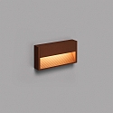 Faro Udendørs wall luminaire GRADA LED IP54, rustbrun 