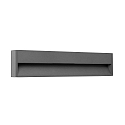 Udendørs wall luminaire GRADA LED IP54, mørkegrå 