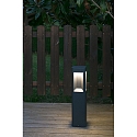 Faro P�lelampe NAYA 500 2-fold, firkantet, indirekte IP54, m�rkegr� 