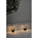 Faro P�lelampe BU-OH 265 LED IP65, m�rkegr� 