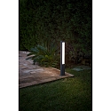 Faro P�lelampe NANDA LED IP54, m�rkegr� 