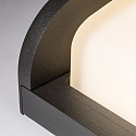 Faro Udendørs wall luminaire MASK LED IP65, mørkegrå 