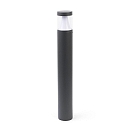 P�lelampe PLIM LED IP65, m�rkegr� 