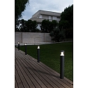 Faro P�lelampe PLIM LED IP65, m�rkegr� 