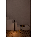 Faro P�lelampe GINA GU10 IP44, m�rkegr� 