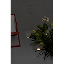Faro Gulvindbygningslampe LED 18 R HIGH POWER rund, stiv IP67, rustfrit st�l, satin 