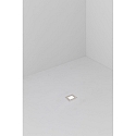 Faro Gulvindbygningslampe LED 18 SQ HIGH POWER stiv, firkantet IP67, rustfrit st�l, satin 