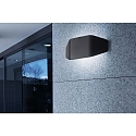 Udendørs wall luminaire FUTURE E27 IP44, mørkegrå 