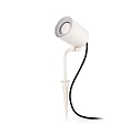 Udendørs wall luminaire FLOW GU10 IP65, beige 