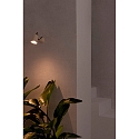 Udendørs wall luminaire FLOW GU10 IP65, beige 
