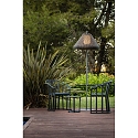 Faro Udend�rs stativlampe SAIGON E27 IP44, m�rkegr� 