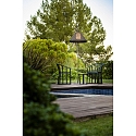 Faro Udend�rs stativlampe SAIGON E27 IP44, m�rkegr� 