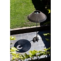 Faro Udend�rs stativlampe SAIGON E27 IP44, m�rkegr� 