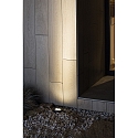 Faro Gulvindbygningslampe TRAS 2L / 13� / 24V DC 2-flammer, uden ramme, justerbar IP67, sort mat d�mpbar